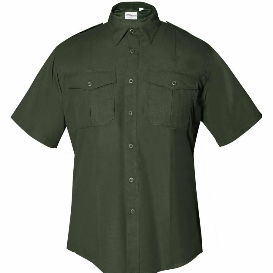 INDUSTRY Flying Cross Shirts | Cross Fx Men'S Class B Style Short Sleeve Duty Shirts