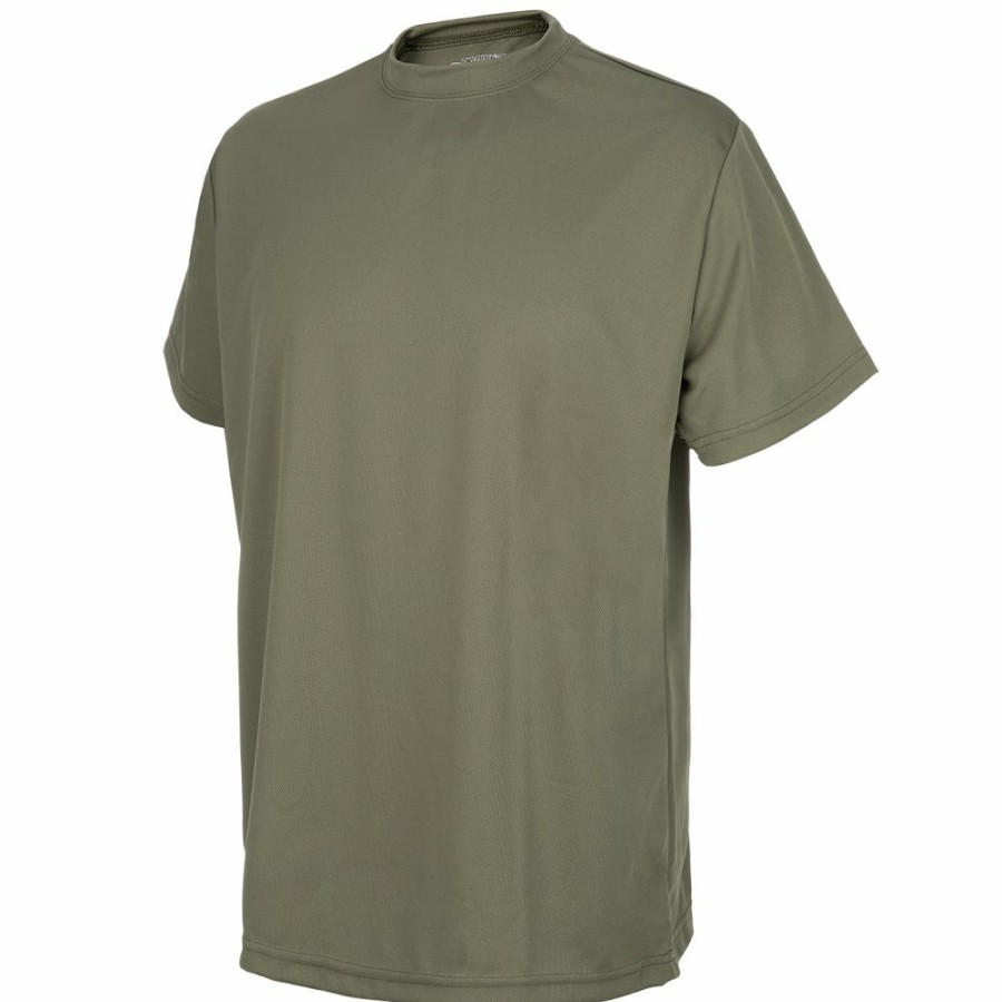 Military Flying Cross | Loose Fit 100 Poly Shirt - Olive