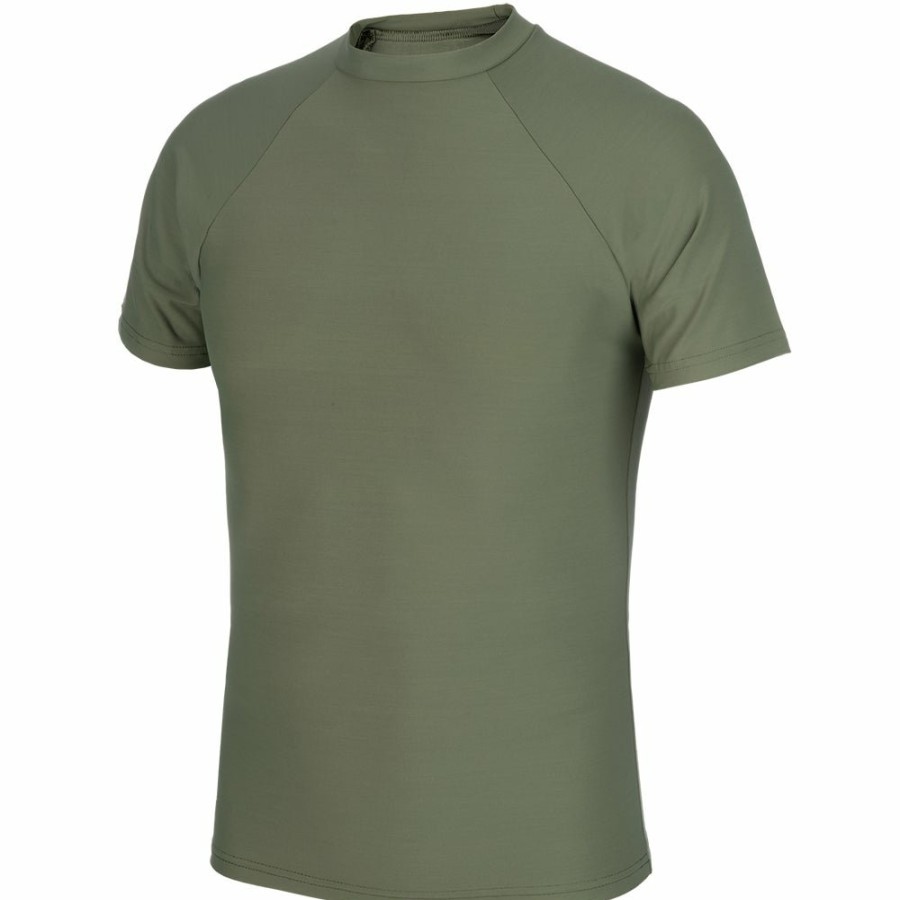 Military Flying Cross | Duke Tight Fit Shirt 80 Nylon/20 Spandex - Olive