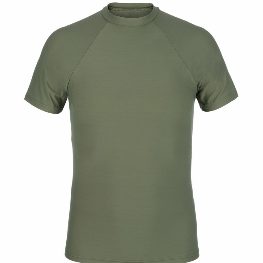 Military Flying Cross | Duke Tight Fit Shirt 80 Nylon/20 Spandex - Olive