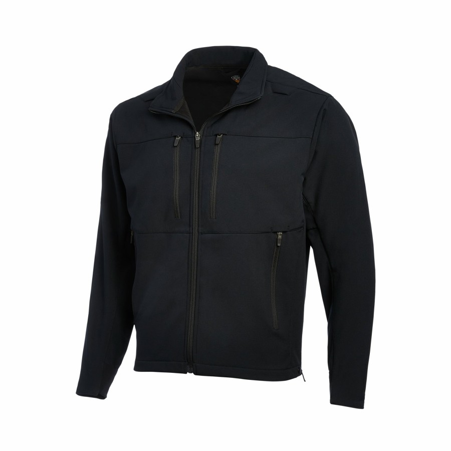 INDUSTRY Flying Cross Outerwear | Dutyguard Men'S Full-Zip Softshell Jacket