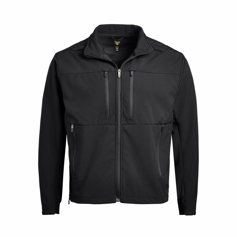 INDUSTRY Flying Cross Outerwear | Dutyguard Men'S Full-Zip Softshell Jacket