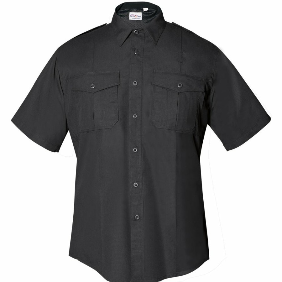 WOMEN Flying Cross Uniform Shirts | Cross Fx Women'S Class B Style Short Sleeve Duty Shirts