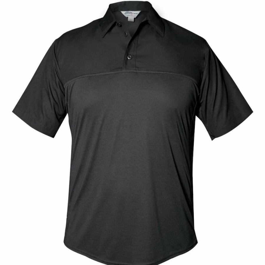 Technology Flying Cross Polo Shirts | Cross Fx Hybrid Short Sleeve Shirt