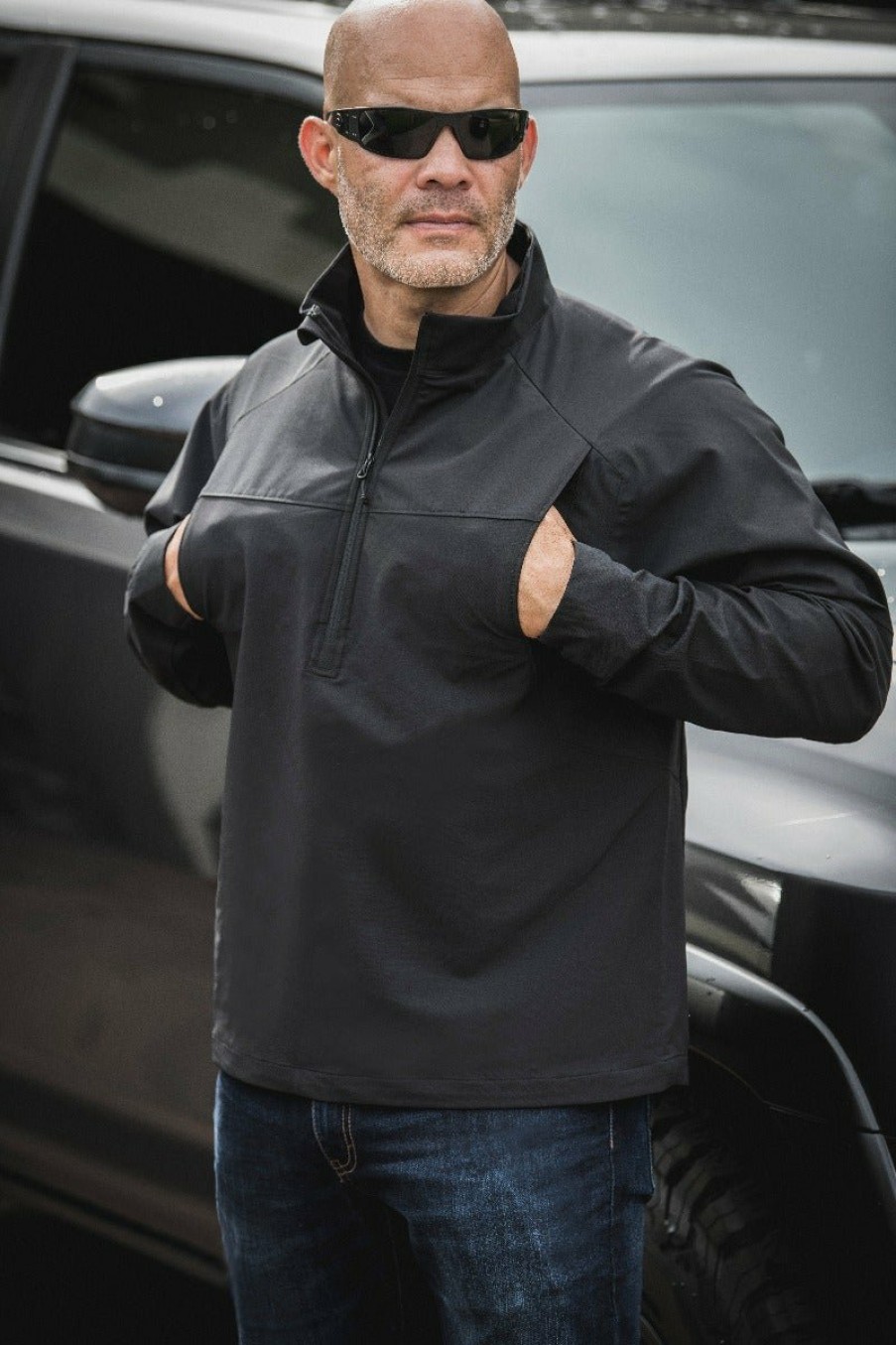 Technology Flying Cross Coats & Jackets | Dutyguard Ht (Hybrid Technology) Pullover