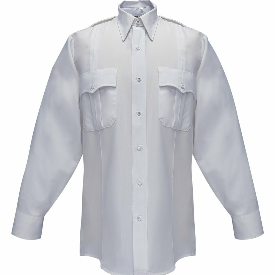 MEN Flying Cross Uniform Shirts | Urban Defender 100% Polyester Mens Long Sleeve Shirt