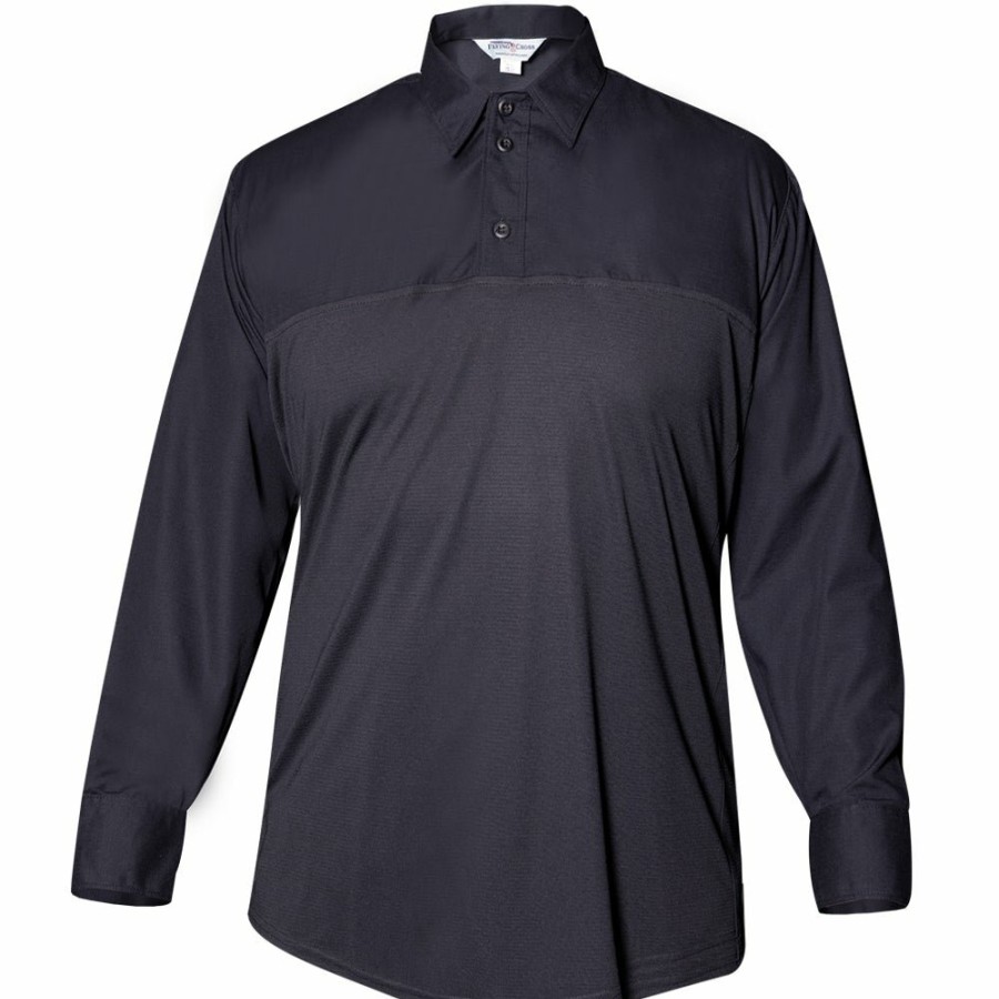 Technology Flying Cross Polo Shirts | Fx Stat Men'S Long Sleeve Hybrid Shirt