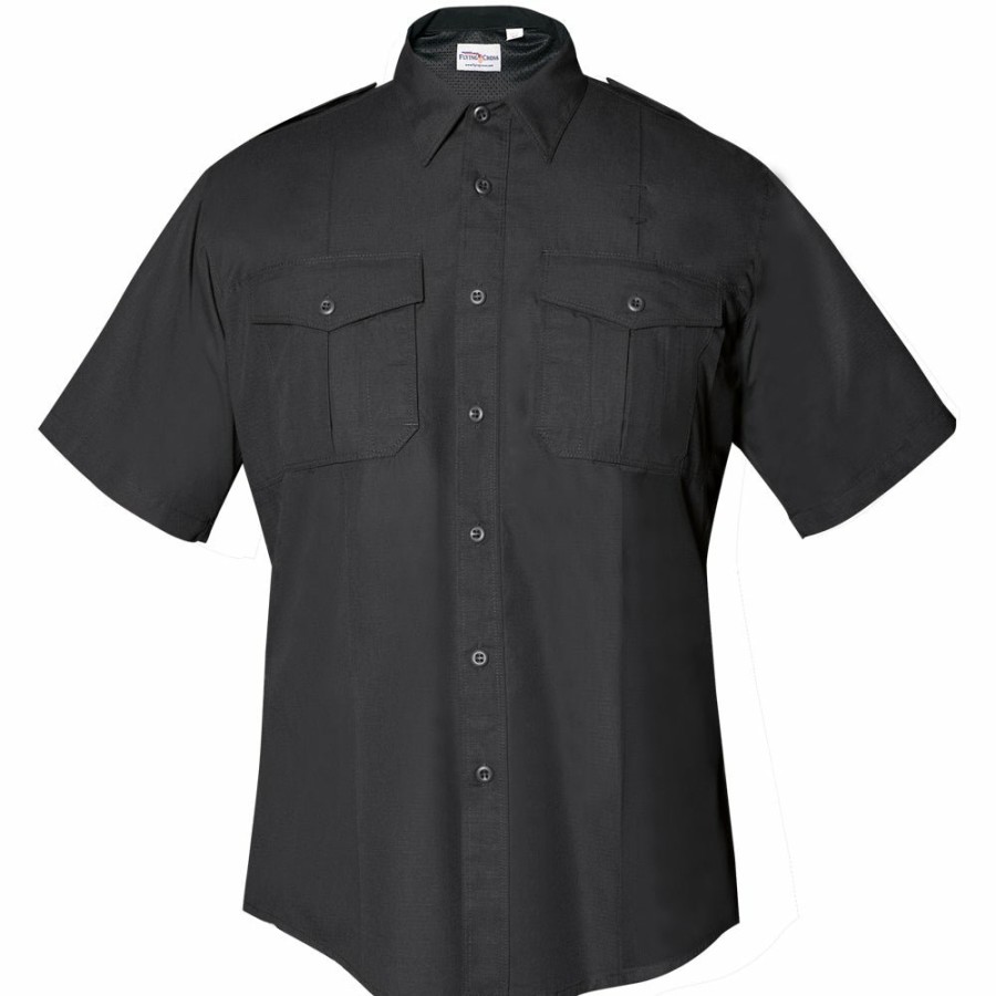 MEN Flying Cross Uniform Shirts | Fx Stat Men'S Class B Short Sleeve Shirt