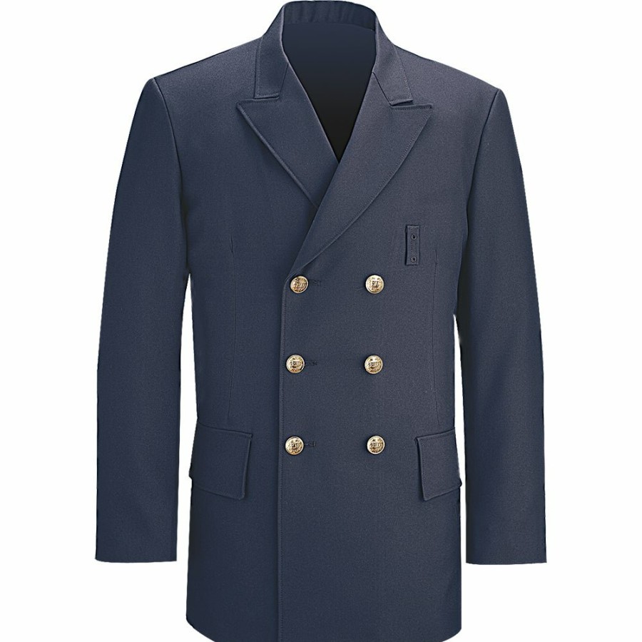 MEN Flying Cross DRESS COATS | Command 100% Polyester Men'S Double Breasted Dress Coat - F1 38804