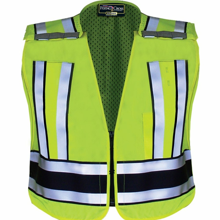 Technology Flying Cross Safety Vests | Pro Series 3M Scotchlite Hi-Vis Safety Vest - 71500