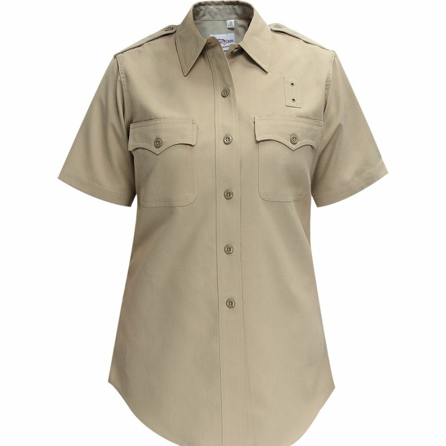 WOMEN Flying Cross Uniform Shirts | Chp Poly/Rayon Tropical Ladies Shirt